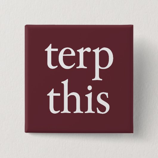 Terp deze duistere Button (Voorkant)