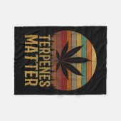 Terpenen Fleece Deken (Voorkant (Horizontaal))