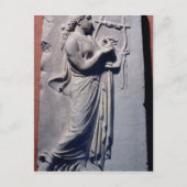 Terpsichore, de muse van het dansen en lied briefkaart (Voorkant)