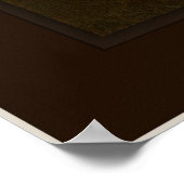 TERRA AUSTRALIS Map Art Poster (Hoek)