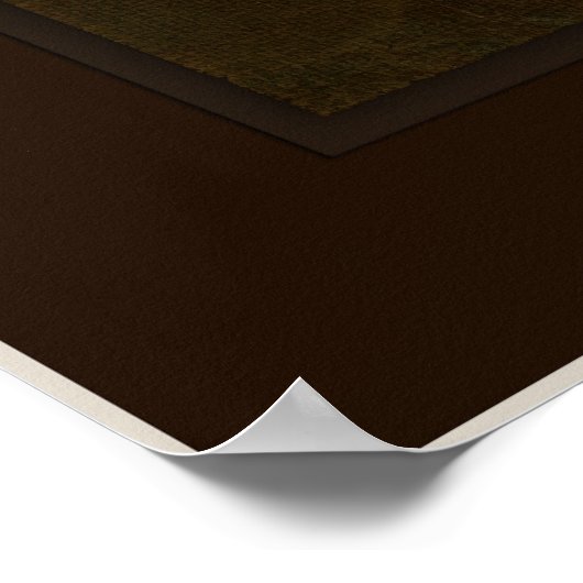 TERRA AUSTRALIS Map Art Poster (Hoek)