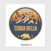 Terra Bella, Californië Sticker (Vel)