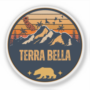Terra Bella, Californië Sticker