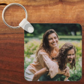 Terra Cotta Bruidsmeisje voorstel Fototas Charm Sleutelhanger (Voorkant)