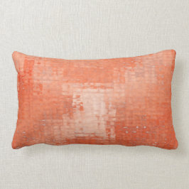 Terra Cotta Distress Grunge Lumbar Pillow Kussen