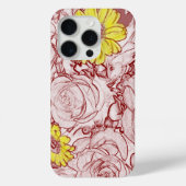 Terra Cotta Edged Bouquet Case-Mate iPhone Case (Achterkant)