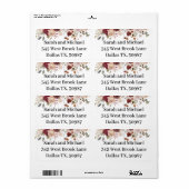 Terra Cotta  Etiket (Full Sheet)