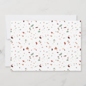 Terra Cotta Gebrande Sienna Beige Kleurenpalet Kaa Kaart (Achterkant)