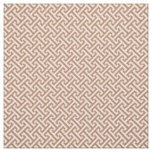 Terra Cotta Greek Key Patroon Stof (Swatch)