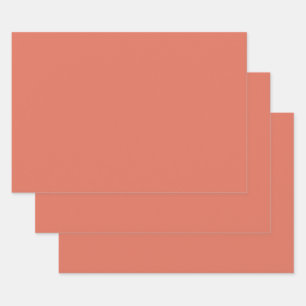 Terra Cotta Inpakpapier Vel