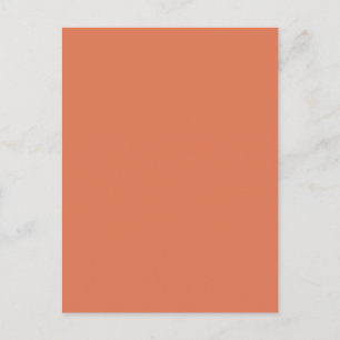 Terra Cotta Kleur 1 Briefkaart