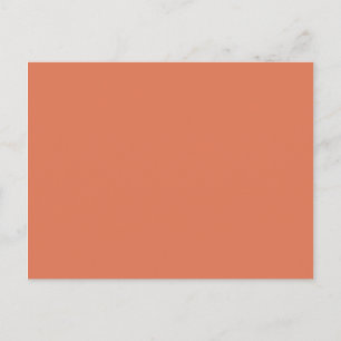 Terra Cotta Kleur 1 Briefkaart