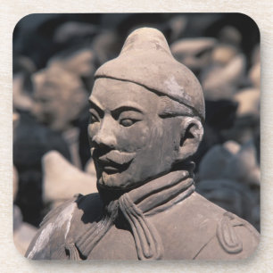 Terra Cotta krijgers in het graf van keizer Qin Sh Onderzetter