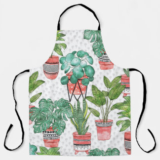 Terra Cotta Planten pottenpatroon. Schort