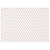 Terra Cotta Polka Dots Tafelkleed (Voorkant (Horizontaal))