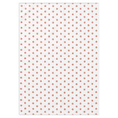 Terra Cotta Polka Dots Tafelkleed (Voorkant)
