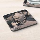 Terra Cotta-strijders in Emperor Qin Shihuang's 2 Onderzetter (Linkerzijde)