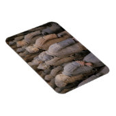 Terra Cotta-strijders in Emperor Qin Shihuang's Magneet (Rechterzijde)