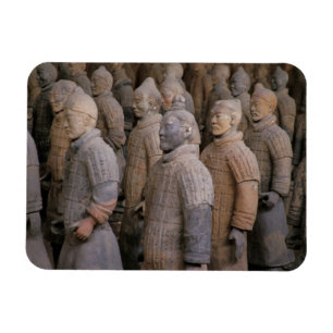Terra Cotta-strijders in Emperor Qin Shihuang's Magneet
