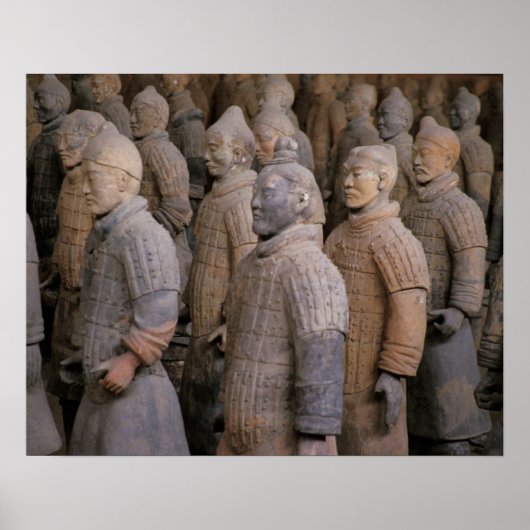 Terra Cotta-strijders in Emperor Qin Shihuang's Poster (Voorkant)