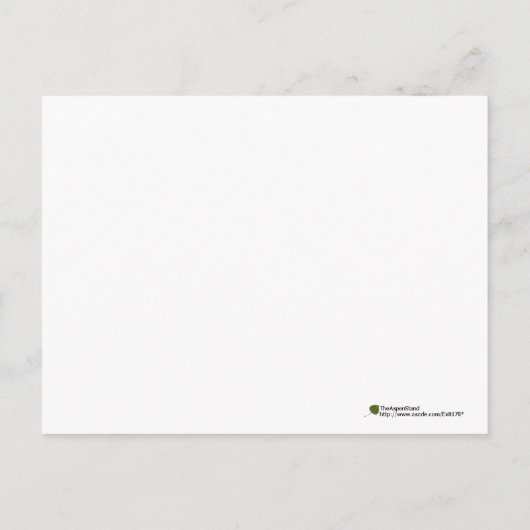 Terra Cotta Sun met rokken en zand Briefkaart (Achterkant)