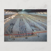 Terra Cotta Warriors Post Card Briefkaart (Voorkant)