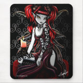 Terra Darkness Fire Fairy Mousepad Muismat (Voorkant)