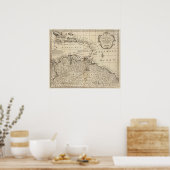 Terra Firma, Caribisch gebied Poster (Keuken)