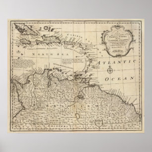 Terra Firma, Caribisch gebied Poster