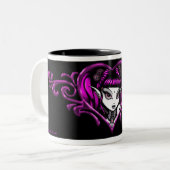 Terra Hot Pink Valentin's Day Love Mok (Voorkant links)