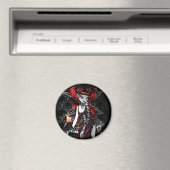 "Terra" Kaarslicht Tattoo Fairy Art Magnet (Insitu (Vaatwasser))