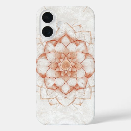 Terra Mandala Mist Case-Mate iPhone Case (Achterkant)