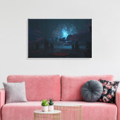 Terra Mechanica Canvas Afdruk (Insitu (Woonkamer))