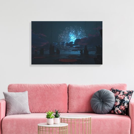 Terra Mechanica Canvas Afdruk (Insitu (Woonkamer))