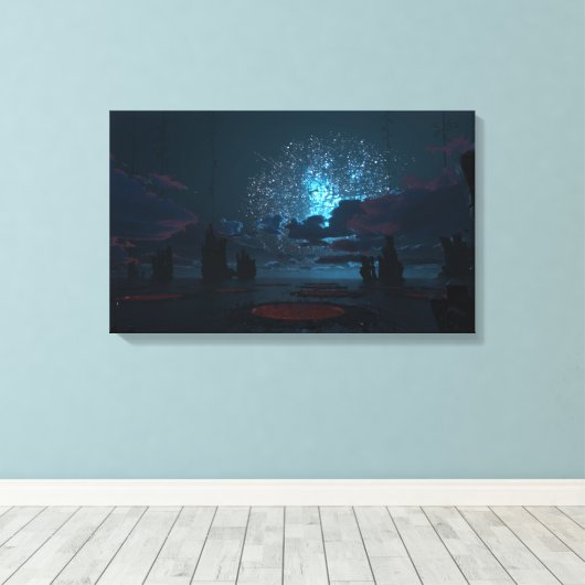 Terra Mechanica Canvas Afdruk (Insitu (Houten vloer))