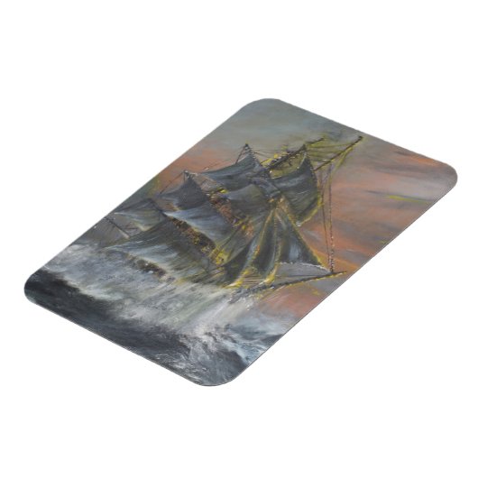 Terra Nova heads into a fierce Gale Dawn Magneet (Linkerzijde)