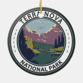Terra Nova National Park Canada  badge Keramisch Ornament (Achterkant)