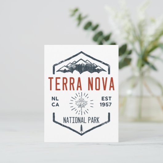 Terra Nova National Park Canada  Briefkaart (Staand voorkant)