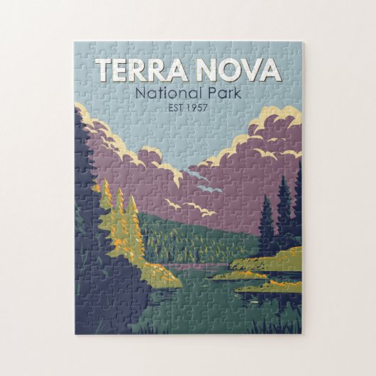 Terra Nova National Park Canada Travel Art  Legpuzzel (Verticaal)