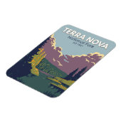 Terra Nova National Park Canada Travel Art  Magneet (Linkerzijde)