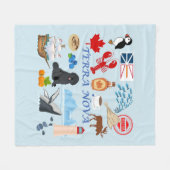 Terra Nova Newfoundland Fleece Deken (Voorkant (Horizontaal))