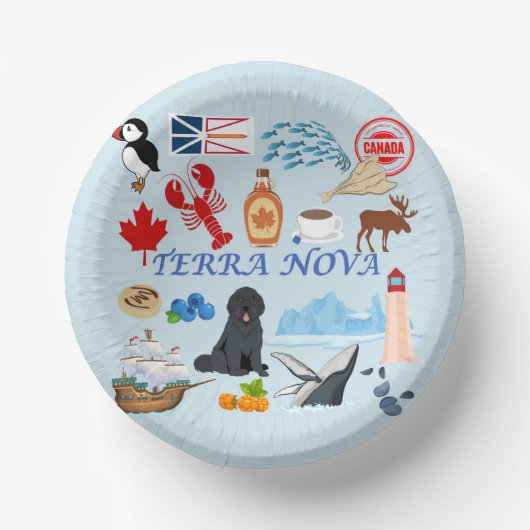 Terra Nova Newfoundland Papieren Kommen (Voorkant)