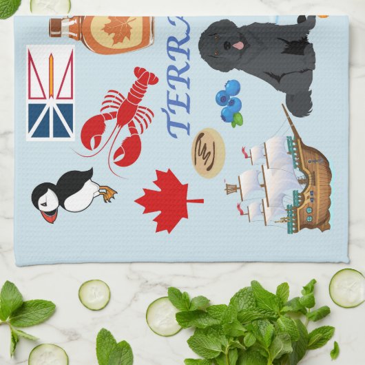 Terra Nova Newfoundland Theedoek (Gevouwen)