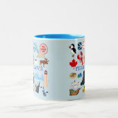 Terra Nova Newfoundland Tweekleurige Koffiemok (Center)