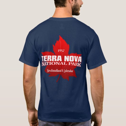 Terra Nova NP (esdoorblad) T-Shirt (Achterkant)