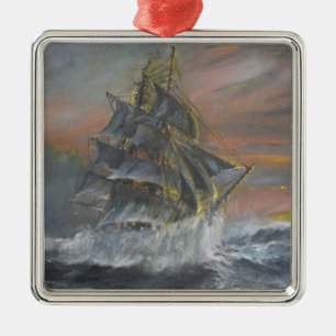 Terra Nova steekt een hevige Gale Dawn tegen Metalen Ornament