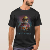 *~* TERRA percussionist Cool Cat AP91 DRUMMER T-shirt (Voorkant)