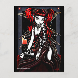 Terra Red Tattoo Fairy Briefkaart