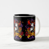 Terra Roos Tattooed Dark Faery Fantasy Mok (Voorkant rechts)