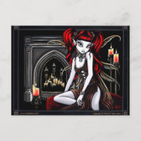 "Terra Two" Red Fire Faery